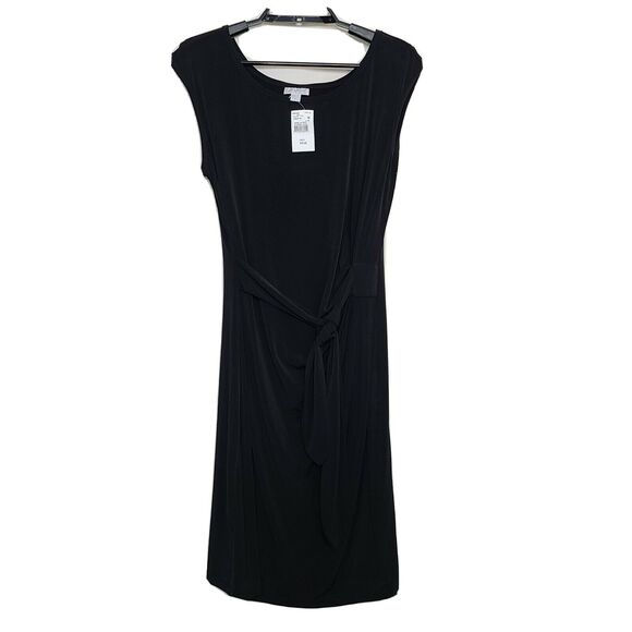A Pea in the Pod Dress SZ M Black Sleeveless - Picture 1 of 5